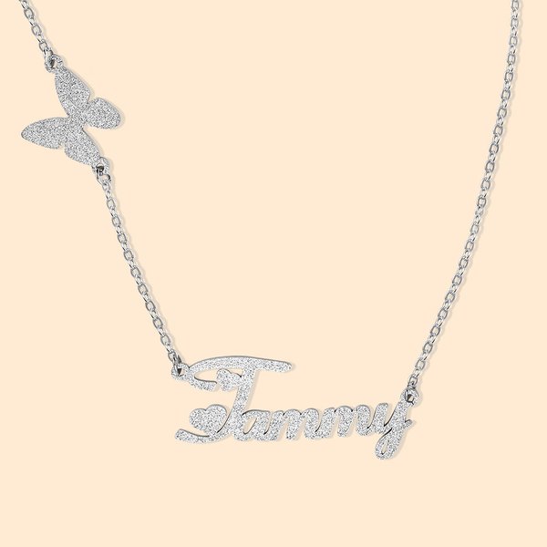Personalised Scrub Name Necklace