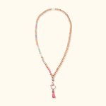 Cordino con perline in legno personalizzato con codice Morse