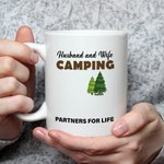 Henkilökohtainen Camping teema muki