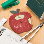 Spersonalizowana obrotowa karta z jabłkiem dla nauczycieli