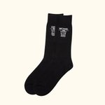 Chaussettes à mi-chemin avec nom et date Cadeau d'anniversaire de mariage pour homme