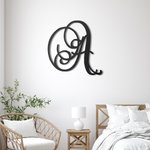 Custom Initial Metal Home Door Wall Sign Art Decor