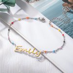 You Are Special to Me Enamel Name Bracelet for Women