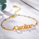 You Are Special to Me Enamel Name Bracelet for Women