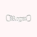 Benutzerdefinierte Name Schuhschnalle Schnürsenkel Clips Charme