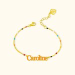 You Are Special to Me Enamel Name Bracelet for Women