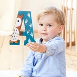 Personlig Lovely Animal Alphabet Nursery väggdekoration för baby rum dekorationer gåva för ny mamma / baby