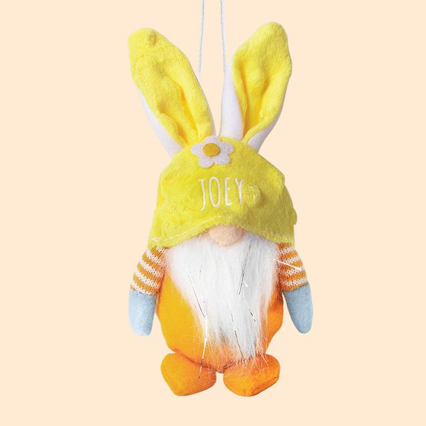 Personalized Easter Rabbit Gnome Plush Doll Home Decor Easter Ornaments