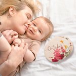 Gepersonaliseerde Pasgeboren Fotografie Prop Mijlpaal Kaarten Baby Shower Gift