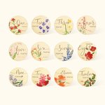 Gepersonaliseerde Pasgeboren Fotografie Prop Mijlpaal Kaarten Baby Shower Gift