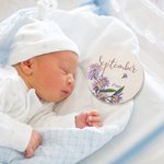 Gepersonaliseerde Pasgeboren Fotografie Prop Mijlpaal Kaarten Baby Shower Gift