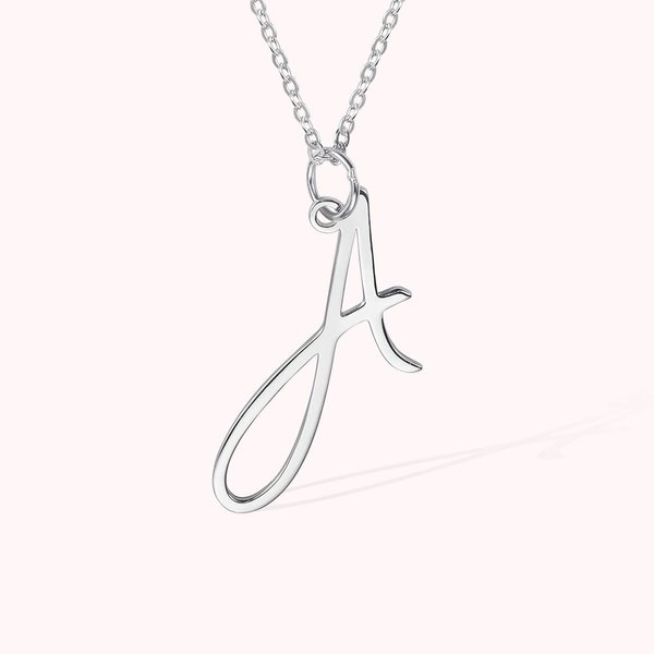 Personalisierte Brief Halskette Geschenk für Freundin