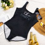 Personalised Bachelor Party Swimsuit for Bride and Bridesmaids