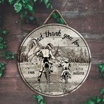 Personalisierte Dad danke hölzerne Runde Dekor Zeichen von Tochter für Väter Tag Great Dad Geschenke