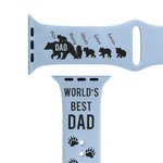 Personalized Family Bear with Cubs Watch Band for Apple and Samsung