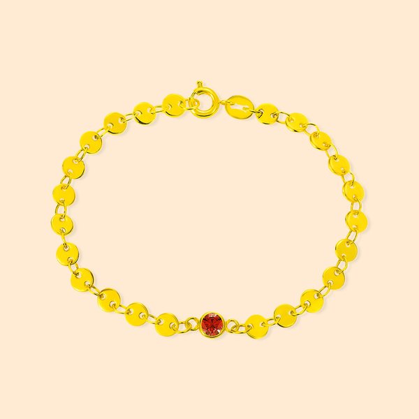 Personalized Birthstone Bracelet Gift for Kid