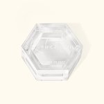 Personalised Hexagonal Acrylic Engraved Ring Box for Wedding Ceremony Proposal