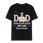 T-shirt unisexe en coton personnalisé 