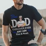 T-shirt unisexe en coton personnalisé 