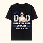 T-shirt unisexe en coton personnalisé 