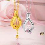Personalised Family Birthstones Infinity Necklace for Mother's Day Jewellery Gifts