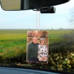 Personalised Car Air Freshener Ornament Photo Fragrance Car Interior Decor Valentine's Day Memorial Gift for Couple Friend