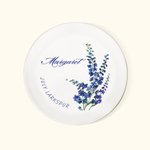 Personalizada Flor de Nacimiento Anillo Floral Joyería Plato Regalo para Ella