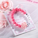 Braccialetto personalizzato con il nome della fioraia Regalo di nozze