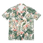 T-shirt d'été hawaïen personnalisé avec une photo d'animal mignonne pour un cadeau d'amoureux des animaux.