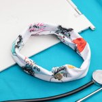 Personalized Medical Nurse Headband with Buttons