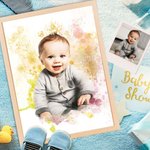 Cadre photo personnalisé avec peinture pour animaux