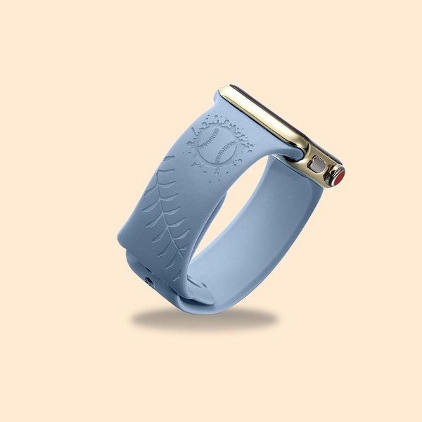 Pulsera de béisbol de silicona personalizada para Apple Watch
