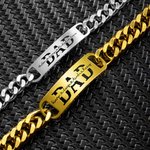 Gegraveerde Hip-Hop Ketting Armband