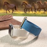Pulsera de silicona personalizada Horse & Horseshoe para Apple