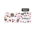 Personalized Medical Nurse Headband with Buttons