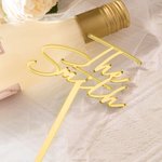 Personalized Party Centerpiece Acrylic Name Drink Stir Sticks 5 Pcs