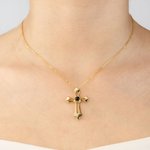Personalisierte Foto Projektion 100 Sprachen Ich liebe dich Projektion Kreuz Halskette