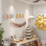 Bannière personnalisée avec photo d'un an Bannière d'anniversaire avec photo mensuelle