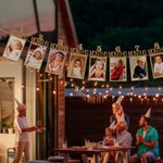 Bannière personnalisée avec photo d'un an Bannière d'anniversaire avec photo mensuelle