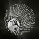 Personalized Photo Projection 100 Languages I Love You Projection Little Angel Wing Necklace