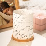 Personalized Mama Bear Metal Candle Holder Gift for Mother