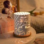 Personalized Mama Bear Metal Candle Holder Gift for Mother