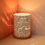 Personalized Mama Bear Metal Candle Holder Gift for Mother