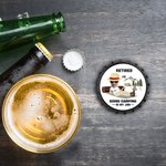 Personalised Funny Photo Fridge Magnet with Bottle Opener Gift for Retirees