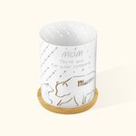 Personalized Mama Bear Metal Candle Holder Gift for Mother