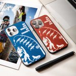 Coque de Téléphone Personnalisée avec les Noms des Enfants Étui pour iPhone de Pêche Cadeau Fête des Pères pour le Père