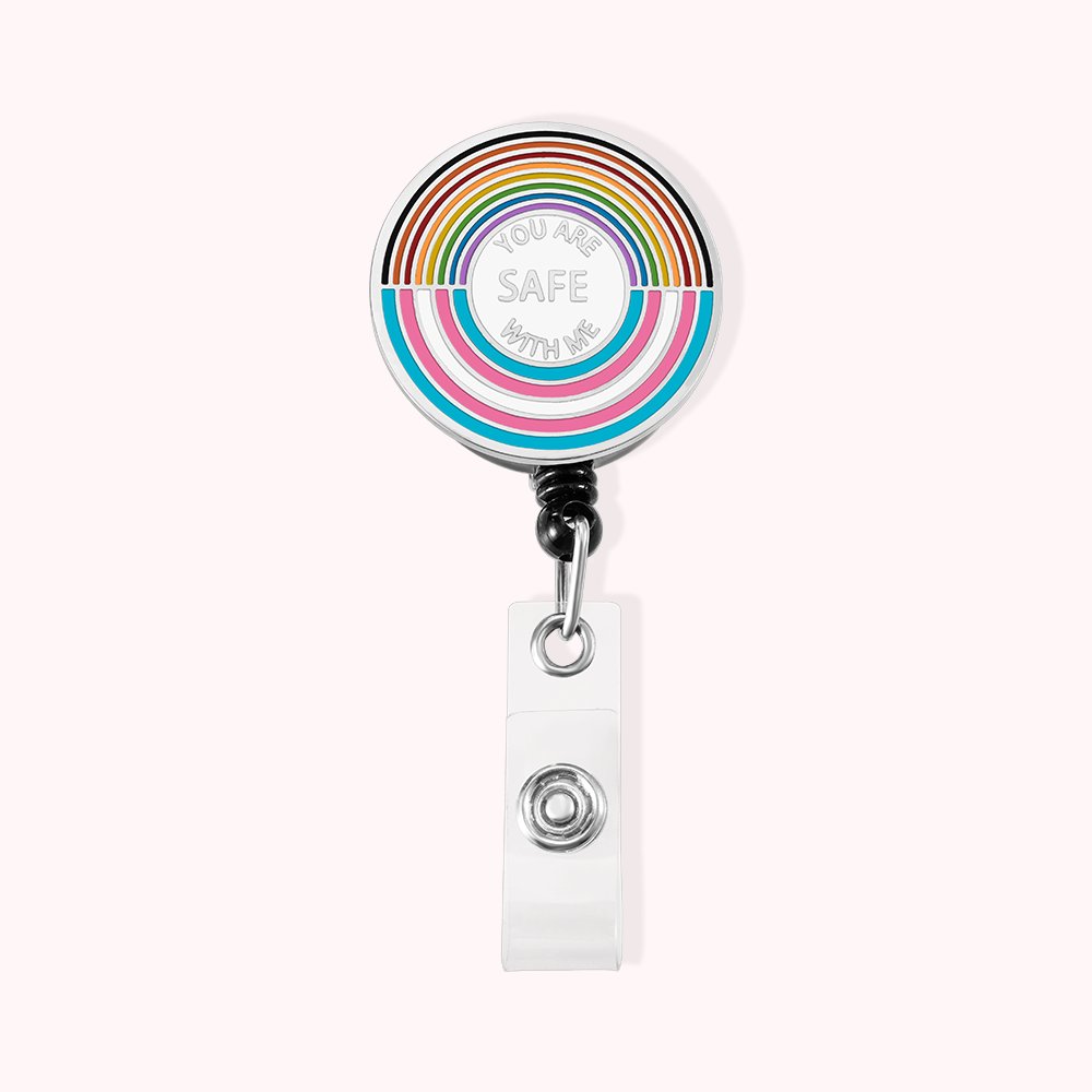 Personalisierte einziehbare Badge Reel mit Namen für medizinische Arbeit Clip Geschenk