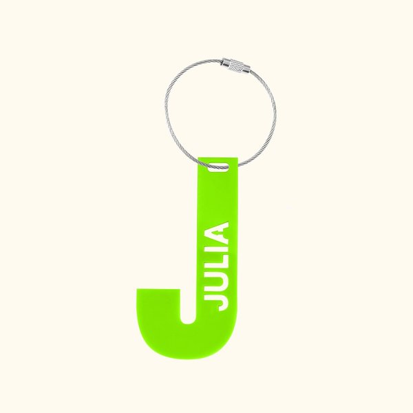 Gepersonaliseerde Rugzak Naam Acryl Label