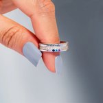 Henkilökohtainen Mama Perhe sormus 1-5 syntymäkivet naisille Äiti Isoäiti Äitienpäivä Syntymäpäivä Korut