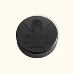 Personlig Graverad Hockey Puck Team Memorabilia Present till Spelare Tränare